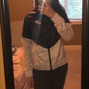 Nike Black & White Windbreaker